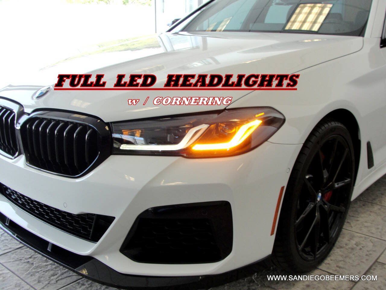 Used 2023 BMW 540i w/ M Sport Package RWD image 3