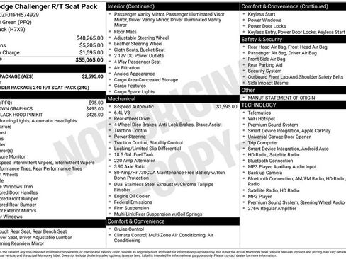 Used 2023 Dodge Challenger R/T Scat Pack w/ Shaker Package RWD image 17