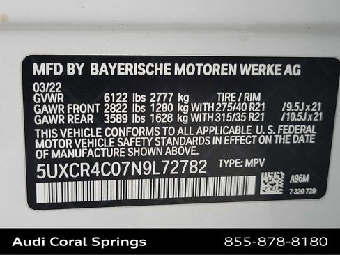 Used 2022 BMW X5 sDrive40i w/ M Sport Package RWD image 29