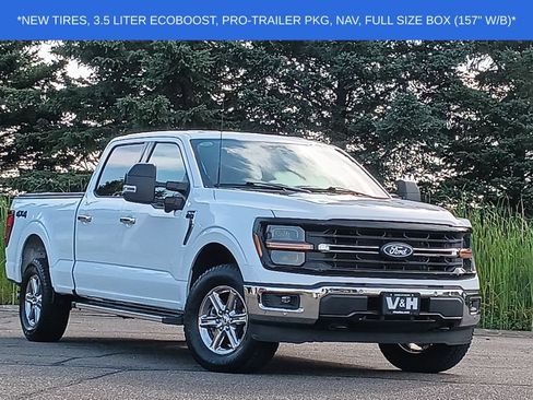 Used 2024 Ford F150 XLT w/ Equipment Group 302A MID AWD/4WD image 1