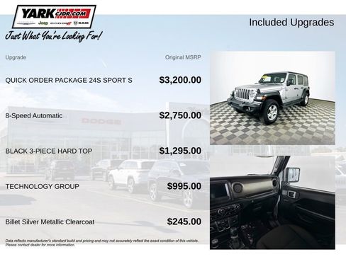 Certified 2020 Jeep Wrangler Unlimited Sport S image 5