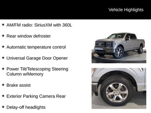 Used 2021 Ford F150 Lariat w/ Equipment Group 502A High AWD/4WD image 32