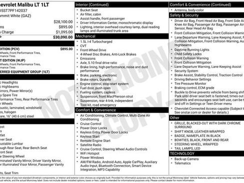 Used 2023 Chevrolet Malibu LT w/ Sport Edition FWD image 7