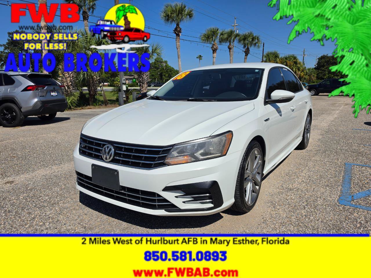 Used 2018 Volkswagen Passat 2.0T R-Line FWD image 1