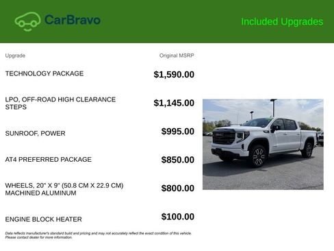 Used 2023 GMC Sierra 1500 AT4 w/ Technology Package AWD/4WD image 9