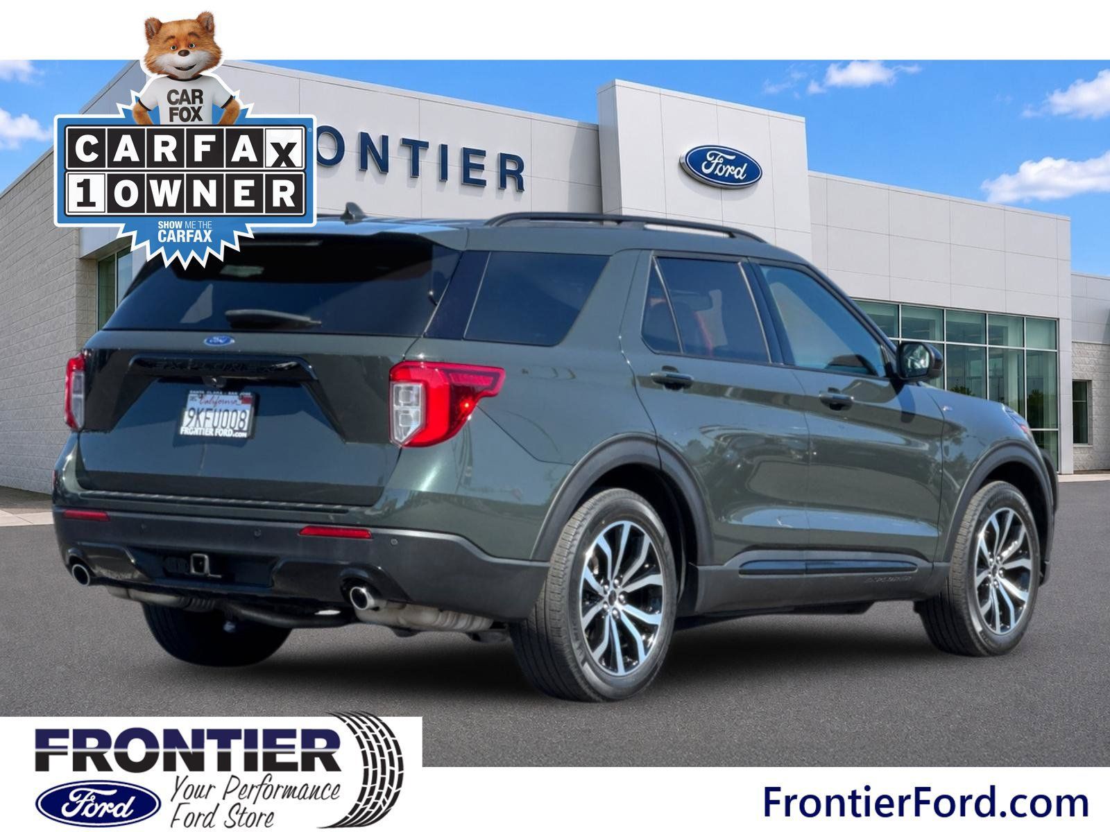 Used 2023 Ford Explorer ST-Line w/ Class IV Trailer Tow Package RWD image 5