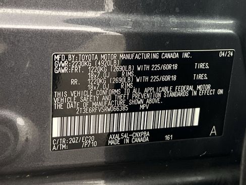 Used 2024 Toyota RAV4 XSE w/ Weather Package image 30