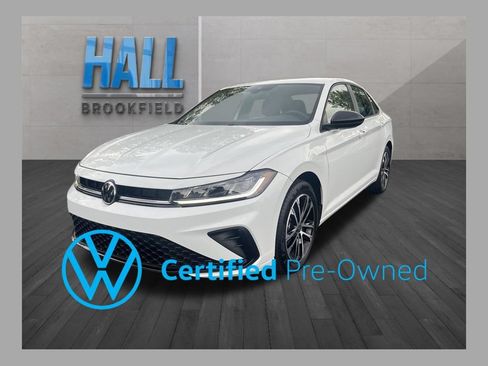 Certified 2025 Volkswagen Jetta Sport FWD image 1