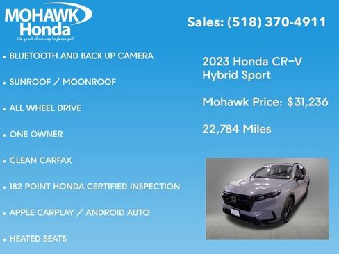 Certified 2023 Honda CR-V Sport image 8