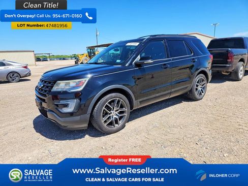 Used 2017 Ford Explorer Sport AWD/4WD image 1