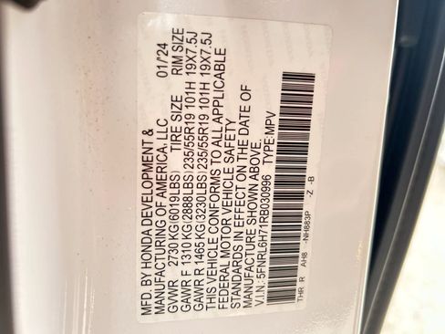 Certified 2024 Honda Odyssey Sport image 2