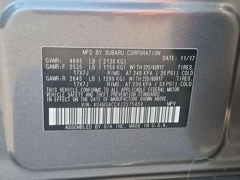Used 2018 Subaru Outback 2.5i Premium AWD/4WD image 33
