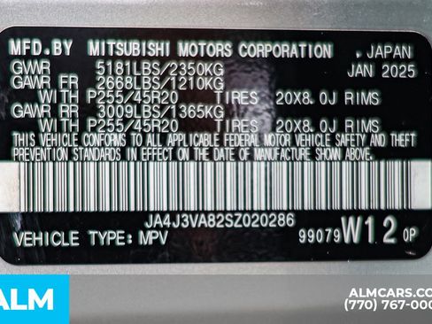 Used 2025 Mitsubishi Outlander SE FWD image 61