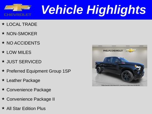 Certified 2025 Chevrolet Silverado 1500 RST w/ All Star Edition Plus AWD/4WD image 2