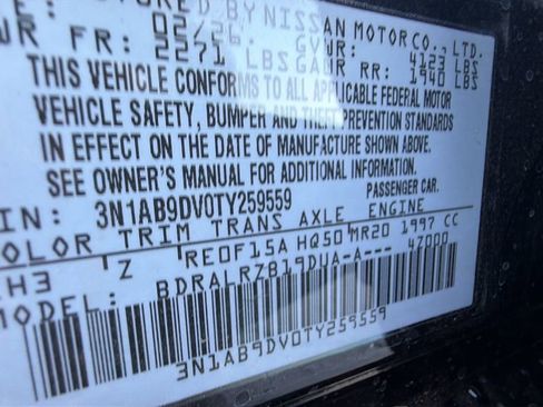 New 2026 Nissan Sentra SR FWD image 22