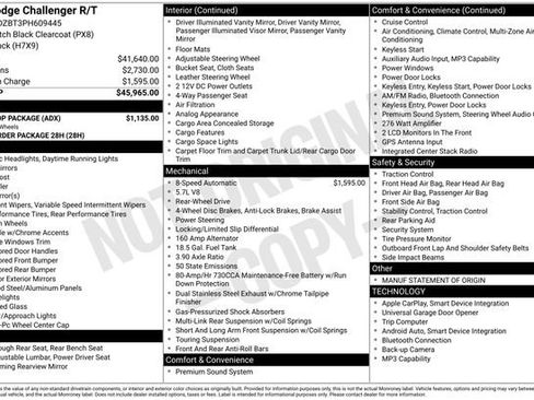 Certified 2023 Dodge Challenger R/T w/ Blacktop Package image 10