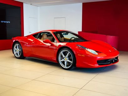 Used 2011 Ferrari 458 Italia Coupe