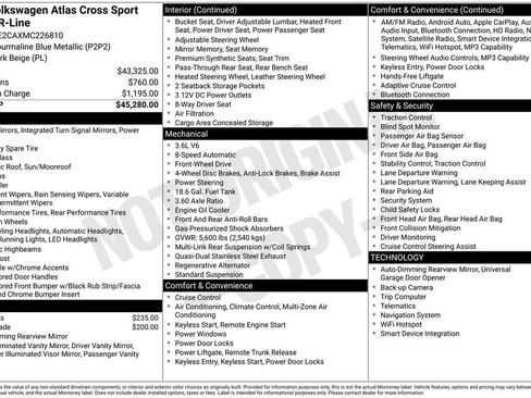 Used 2021 Volkswagen Atlas Cross Sport SEL R-Line FWD image 24