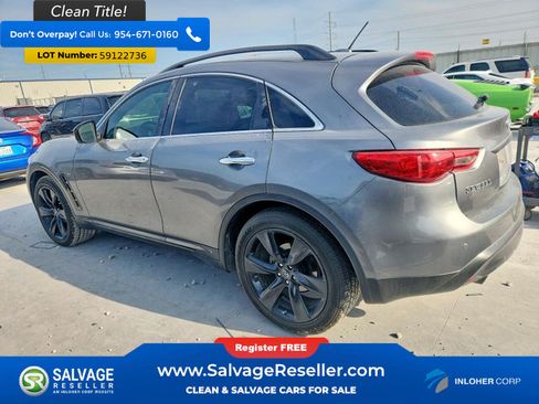 Used 2017 INFINITI QX70 2WD w/ Premium Package image 3