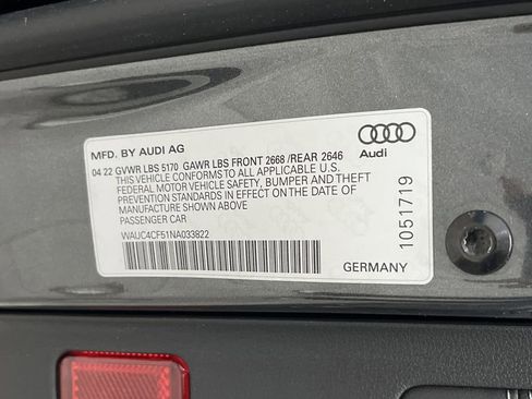 Used 2022 Audi S5 Premium Plus w/ Premium Plus Package image 40