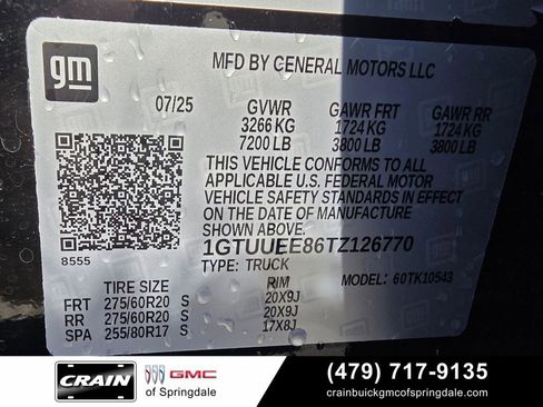 Used 2026 GMC Sierra 1500 AT4 w/ AT4 Premium Package AWD/4WD image 33
