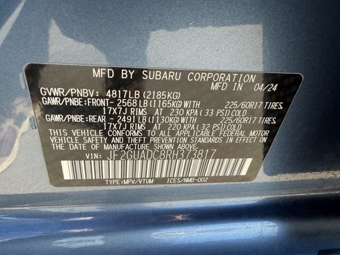 Used 2024 Subaru Crosstrek 2.0i Premium AWD/4WD image 29