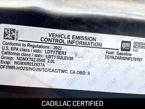 Certified 2022 Cadillac XT4 Luxury w/ Cold Weather Package image 28