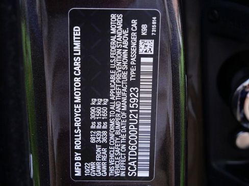 Used 2023 Rolls-Royce Ghost Black Badge w/ Black Badge Ghost Package image 42