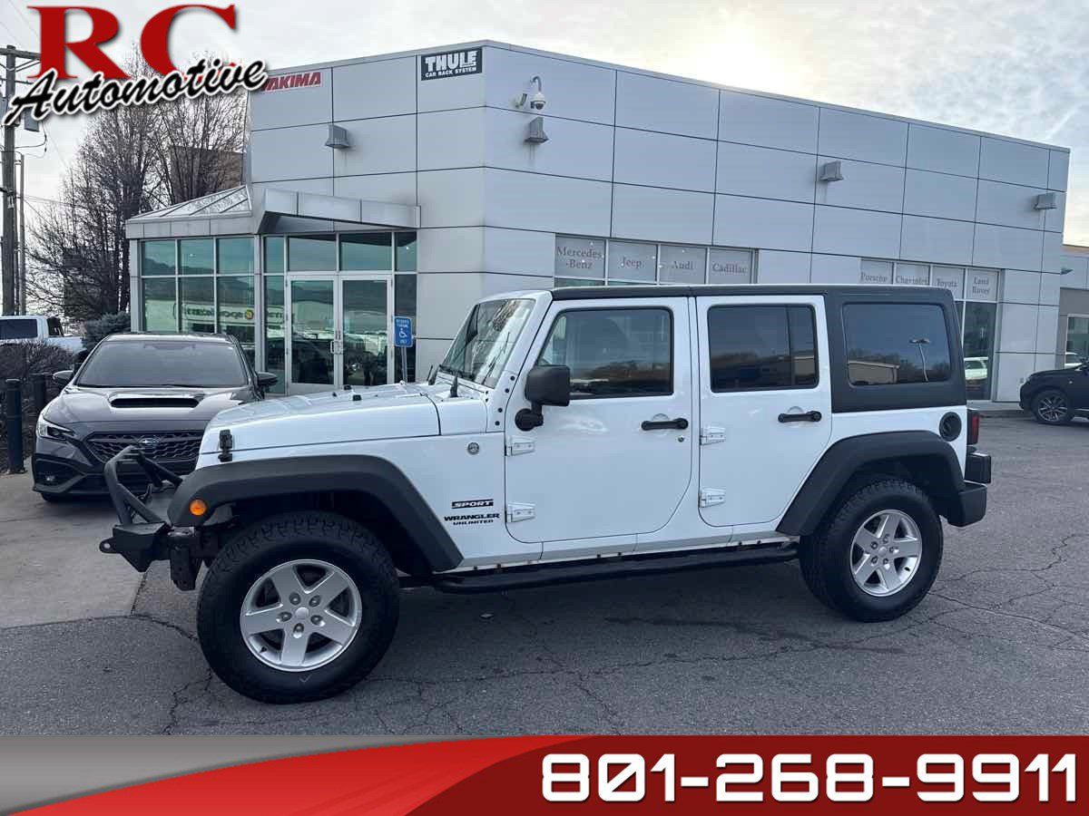 Used 2015 Jeep Wrangler Unlimited Sport w/ Quick Order Package 24S AWD/4WD image 1