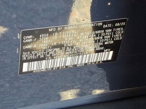 Used 2025 Subaru Outback Limited AWD/4WD image 14