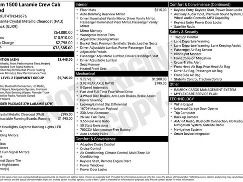 New 2026 RAM 1500 Laramie w/ Night Edition AWD/4WD image 5