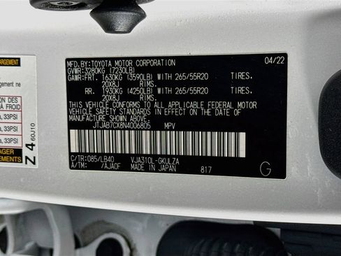 Used 2022 Lexus LX 600 4WD w/ Interior Upgrade Package image 34