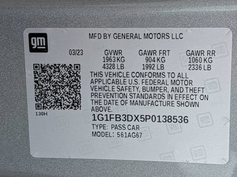 Used 2023 Chevrolet Camaro LT RWD image 26