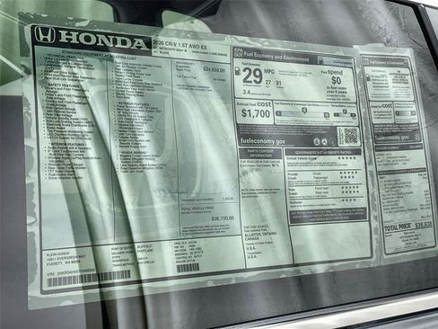 New 2026 Honda CR-V EX image 33