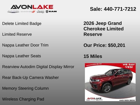 New 2026 Jeep Grand Cherokee Limited image 37