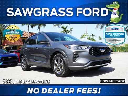 Certified 2023 Ford Escape ST-Line w/ Tech Pack #1 FWD image 1