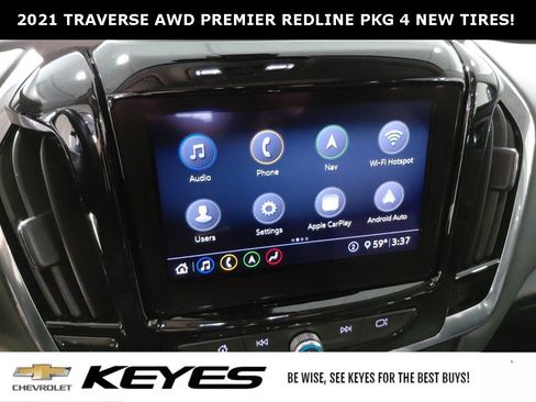 Certified 2021 Chevrolet Traverse Premier w/ Redline Edition image 25