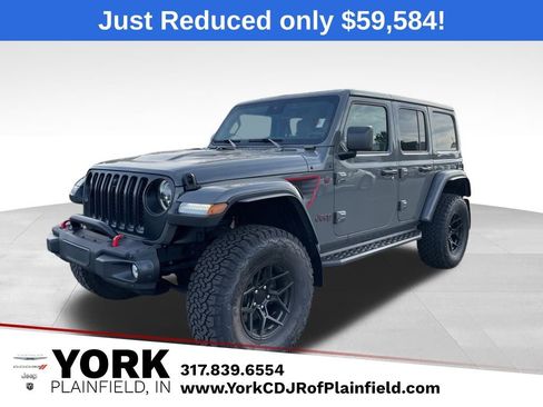 Used 2022 Jeep Wrangler Unlimited Rubicon w/ Trailer Tow Package image 1