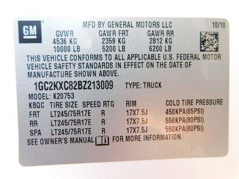 Used 2011 Chevrolet Silverado 2500 LT w/ Interior Plus Package image 18