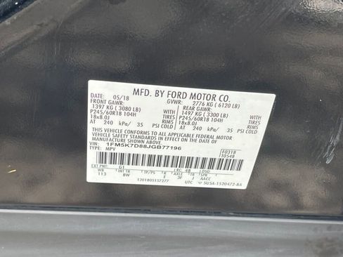 Used 2018 Ford Explorer XLT w/ Equipment Group 202A image 32