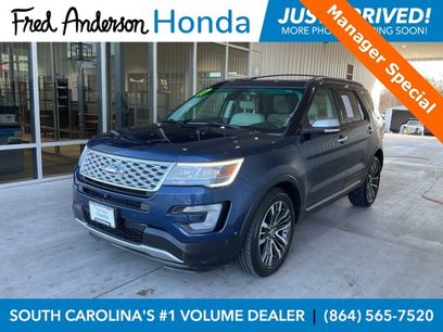Used 2017 Ford Explorer Platinum