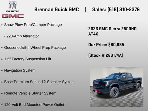 Certified 2026 GMC Sierra 2500 AT4X AWD/4WD image 6