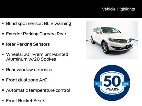 Used 2016 Lincoln MKX Reserve w/ Climate Package image 11