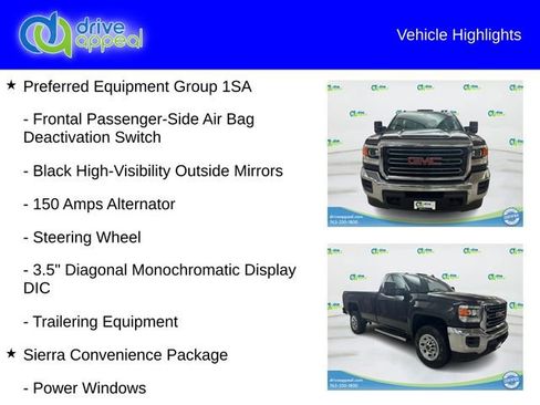 Used 2015 GMC Sierra 3500 4x4 Regular Cab w/ Sierra Convenience Package image 6