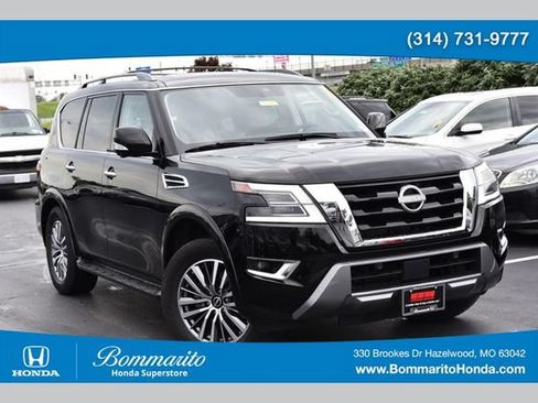 Used 2023 Nissan Armada SL w/ Captain's Chairs Package AWD/4WD image 1
