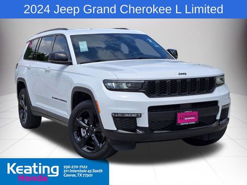 Used 2024 Jeep Grand Cherokee L Limited w/ Black Appearance Package RWD image 1