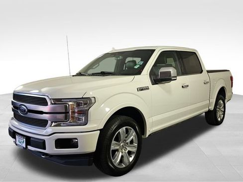 Used 2020 Ford F150 Platinum w/ Technology Package AWD/4WD image 3