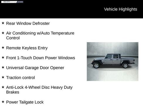 Used 2020 Jeep Gladiator Sport w/ Quick Order Package 24S image 20