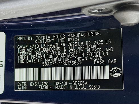 Used 2024 Lexus ES 350 image 12