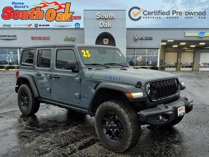 Certified 2025 Jeep Wrangler Unlimited Sport S 4xe